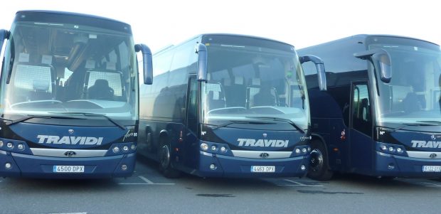 Alquiler de autobús Travidi para fiestas