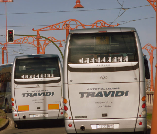 autobús bus autocar coruña